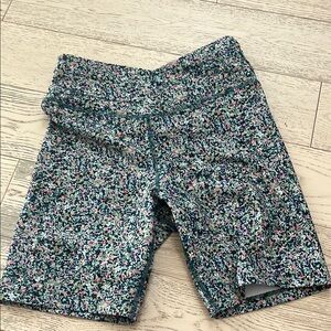 Sage Women's Floral Bike Shorts - Multicolor